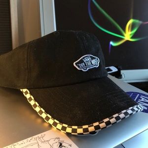 VANS Check It black/checkerboard cap